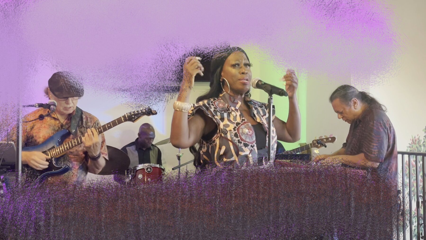 Keisha D and band